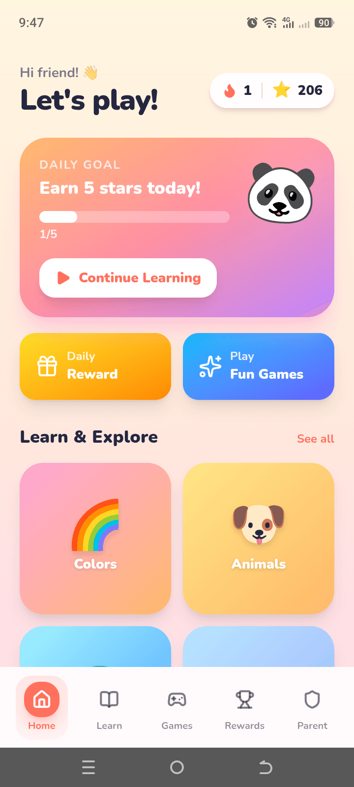 HappyTots: Fun Learning Every Day for Kids